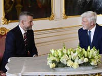 Pellegrini sa stretol s Pavlom: Hovorili o potrebe zlepšiť vzťahy medzi krajinami