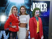 Premiéra filmu Joker. Na snímke Lenka Debnárová