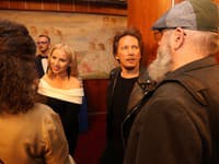 Odovzdávanie cien SOZA. Na snímke Peter Cmorik s manželkou