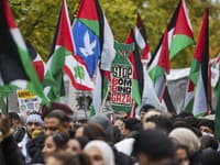 Masívne propalestínske protesty v Európe: Tisíce ľudí v uliciach Londýna, Berlína a Ríma