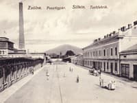 Žilina_Textilná továreň_Okolo_1906