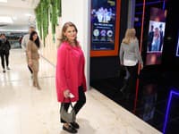 Premiéra filmu Poklad. Na snímke Katarína Brychtová