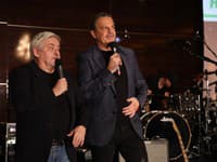 Vianočná rocková párty v Trnave. Michal Suchánek, Dano Dangl
