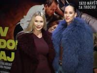 Premiéra filmu V dobrom aj zlom. Na snímke Eva Cifrová (vľavo)