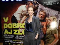 Premiéra filmu V dobrom aj zlom. Na snímke Táňa Pauhofová