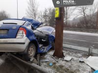 TRAGÉDIA na severe Slovenska! FOTO Auto preletelo cez zvodidlá, na mieste sú záchranné zložky