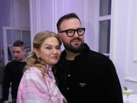 Monika Beňová a Andrej Kusalík na slávnostnom uvedení aplikácie Dominiky Cibulkovej