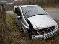 FOTO Dramatická jazda v Trnave: Muž ukradol auto, havaroval a nafúkal vyše 2 promile