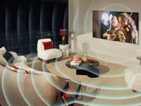 Akustický systém AI  modelu OLED83C44LA zistí rozloženie miestnosti a miesto, kde sedíte, a vytvorí okolo vás zvukovú kupolu.