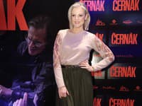 Premiéra filmu Černák. Na snímke Barbora Chlebcová