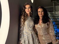 Stanka na plese s mamou.