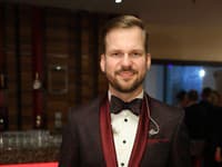 2. univerzitný ples v Trnave. Na snímke Martin Chodúr