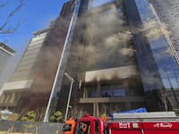 Požiar hotela v Kórei! Na stavbe zahynulo najmenej šesť pracovníkov