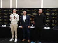 Tlačová konferencia Celebrity Combat.