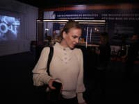 Výstava Titanic. Na snímke Barbora Baluchová