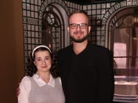 Výstava Titanic. Na snímke Viktor Nižník s manželkou