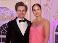 Prešporský bál 2025, Filip Jančík so snúbenicou Luciou Supekovou