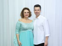 1. kolo Let's Dance. Na snímke Zuzana Mauréry a Matej Chren