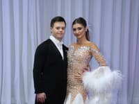 1. kolo Let's Dance. Na snímke Šimon Jakuš a Patrícia Piešťanská
