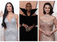 MÓDA z OSCAROV:  Porazená kráľovná Demi Moore, známa herečka pripomínala Draculu a Selena Gomez... Dokonalá!