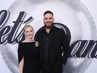 1. kolo Let's Dance. Na snímke Martin Novák s manželkou