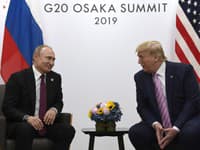 Vladimir Putin a Donald Trump