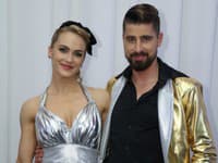 1. kolo Let's Dance. Na snímke Eliška Lenčešová a Peter Sagan