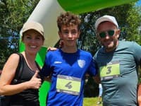 Ondrej Kandráč s rodinou