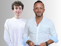 Ondrej Kandráč so synom