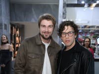 Premiéra muzikálu Cats/Mačky, Dárius Kočí a Vladislav Plevčík