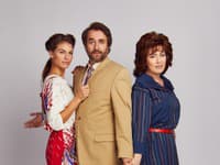 Seriál Sľub, Adriana Novakov, Vlado Kobielsky a Soňa Norisová