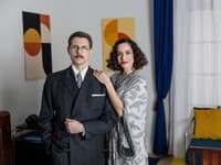 Seriál Dunaj, k vašim službám, Juraj Loj a Barbora Bezáková
