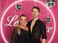 2. kolo Let's Dance. Na snímke Marek Rozkoš, Natália Horváthová