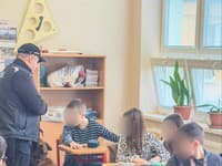 Policajná kontrola na základnej škole vo Veľkých Kapušanoch