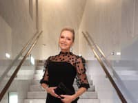 Helena Vondráčková na galavečere Krištáľové krídlo.