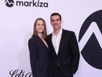 Herec Adam Bardy s manželkou Bibiánou