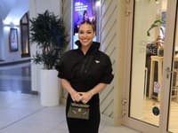 Čokoládová párty. Na snímke Dominika Cibulková