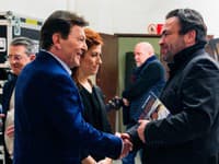 Poverený šéf STVR Igor Slanina privítal vzácnych hostí