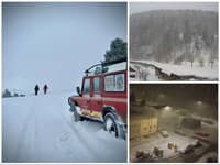 Mráz, silný vietor a teplotný šok! VIDEO Slovensko sa zobudilo do bieleho rána, TU napadlo 20 cm snehu