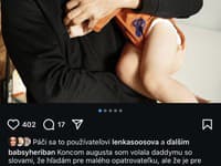 Babsy Jagušák Heribanovej so synčekom Zakim pomáha jej otec, spisovateľ Jozef Heriban.