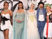 MÓDA z 8. kola Let's Dance: Glosíková ako SEXI darček, Julie z Ruže ako VÍLA a známe Slovenky v KROJI!