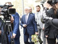 Pohreb Aničky Slováčkovej - Prezident ČR Petr Pavel