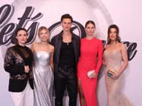 Príchody na finále Let's Dance - Paula Lopatovská, Kristína Sisková, Kristián Macháček, Adriána Novakov, Adriána Brnčalová