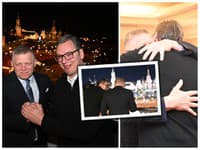 Vučič sa nakoniec v Moskve objavil: Spoločná pózovačka pred kamerami s Ficom, TOTO vyhlásil!