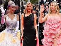 Veľkolepý ŠTART festivalu v Cannes: Živá bábika, nudná Bella Hadid a... Heidi Klum KRÁĽOVNOU večera!