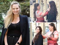 Kráľovná krásy v PRIESVITNOM tričku a Celeste... Ešte posledné úpravy a môže zahviezdiť!