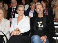 Módna prehliadka Lýdie Eckhardt - Križovatky, Andy Kraus s manželkou