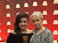 Deana Jakubisková a Petra Kolevská Vančíková v relácii Sieň slávy