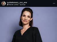 Herečka Zuzana Kanócz s najmladšou dcérou Leylou.