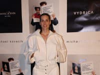 Módna prehliadka Michaela Kováčika. Na snímke Lucia Hlaváčková